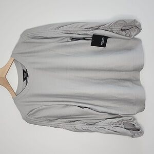 Simply Vera Cozy Grey Sweater Size Medium